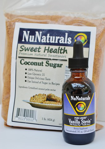 NuNaturals Vanilla Stevia + Coconut Sugar