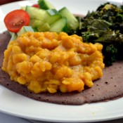 Ethiopian-Style Yellow Split Pea & Butternut Stew