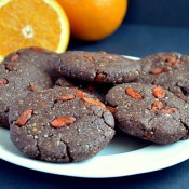 Chocolate-Orange-Goji Cookies