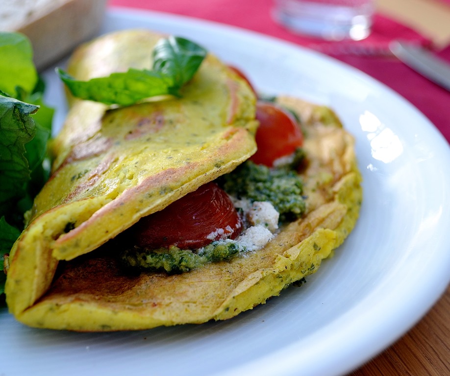 All About Chickpea Flour- Tofu/Chickpea Flour Omelette