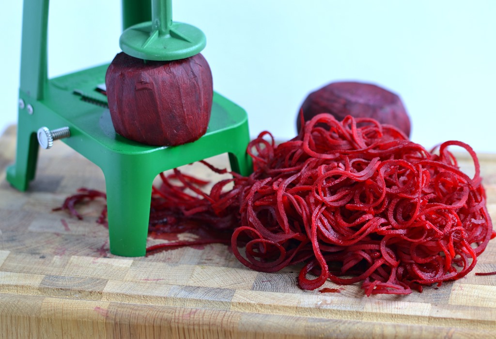 Spiralized Beets