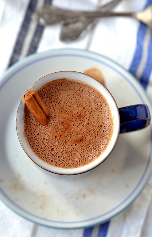 Spiced Chocolate-Chaga Elixir (Superfood Hot Chocolate!) | coconutandberries.com