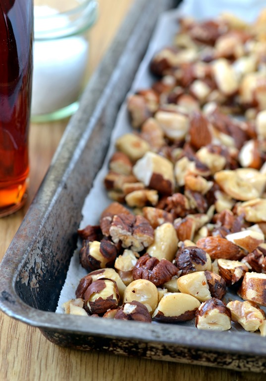 Maple-Roasted Nut Butter| coconutandberries.com
